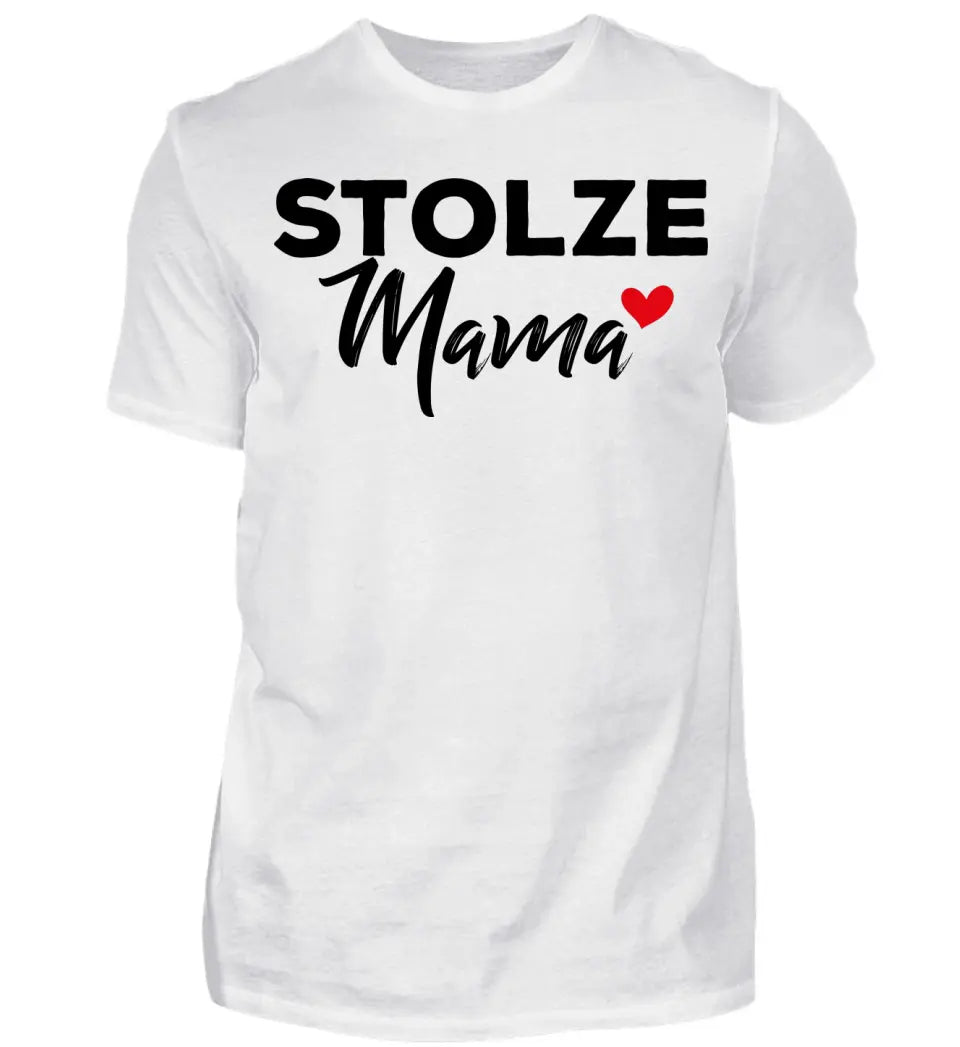 Stolze Mama Premium T-Shirt personalisiert